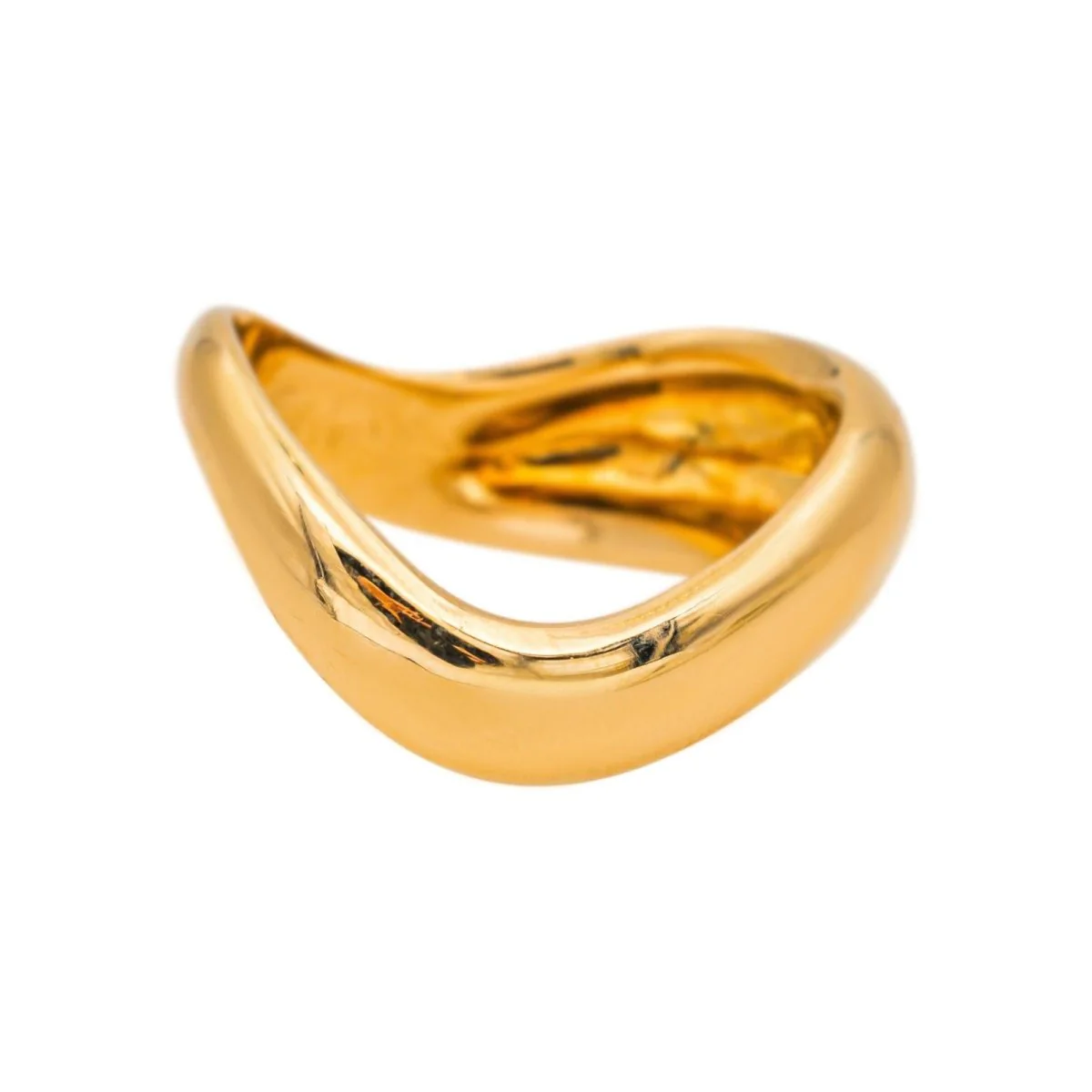 Bague FRED "Mouvementé" en or jaune - Image 3
