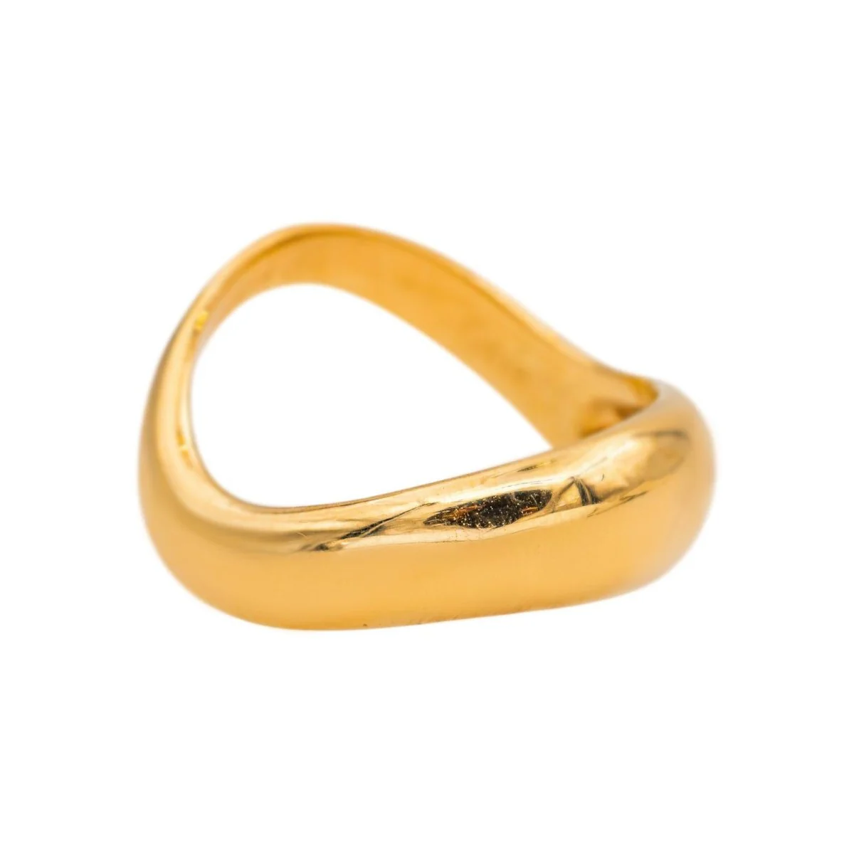 Bague FRED "Mouvementé" en or jaune - Image 4