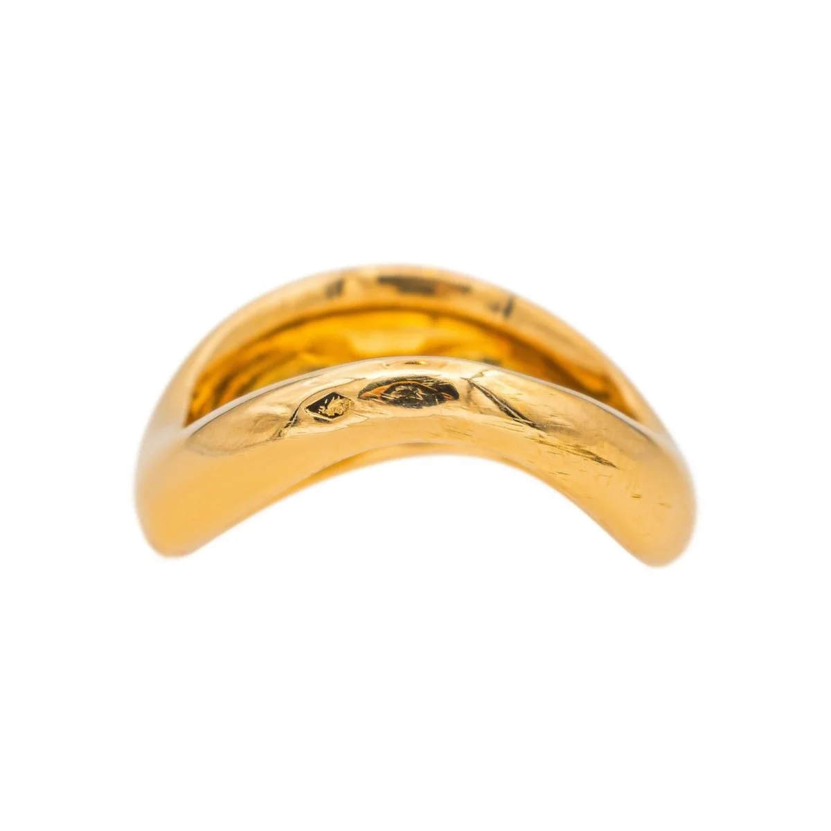 Bague FRED "Mouvementé" en or jaune - Image 6