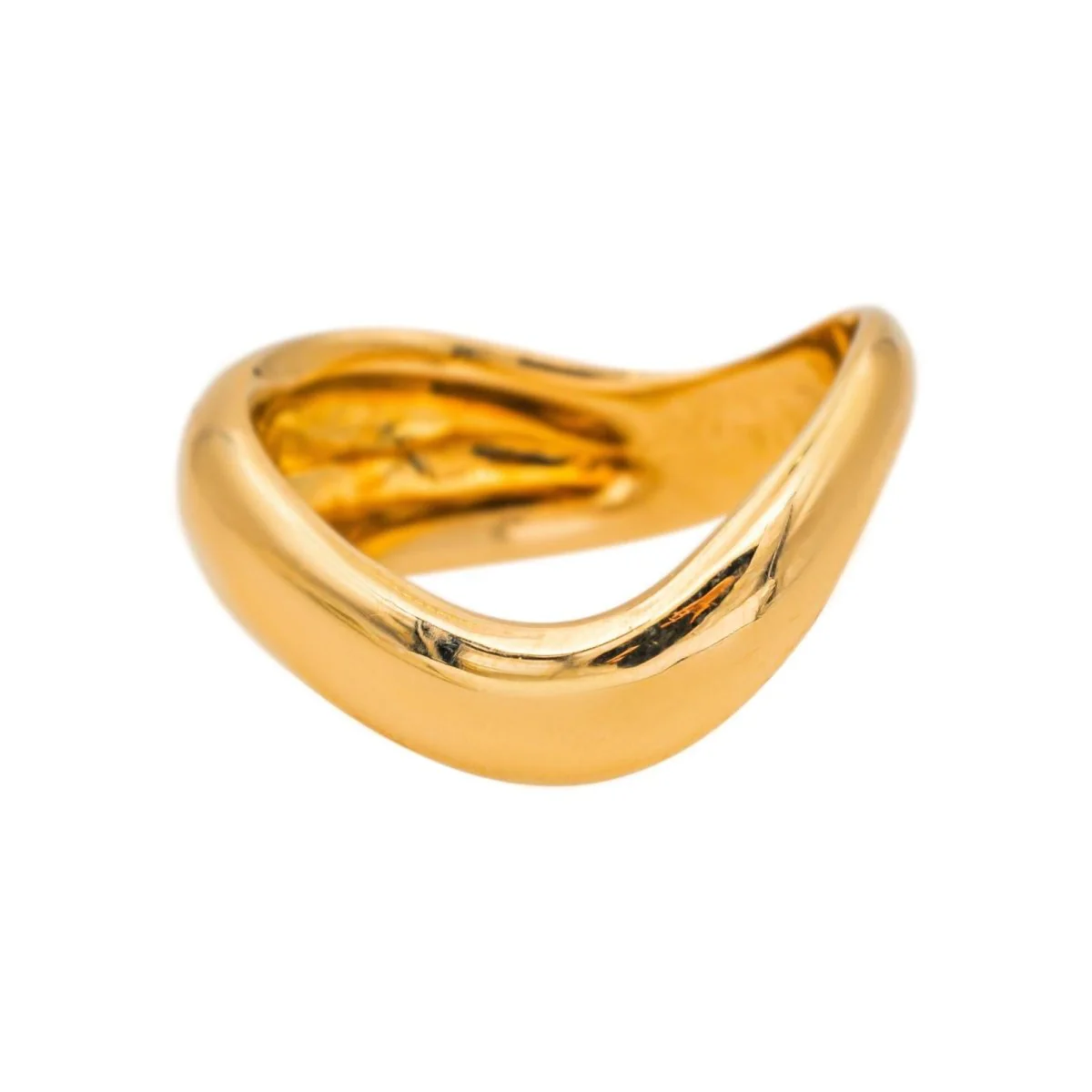 Bague FRED "Mouvementé" en or jaune - Image 7