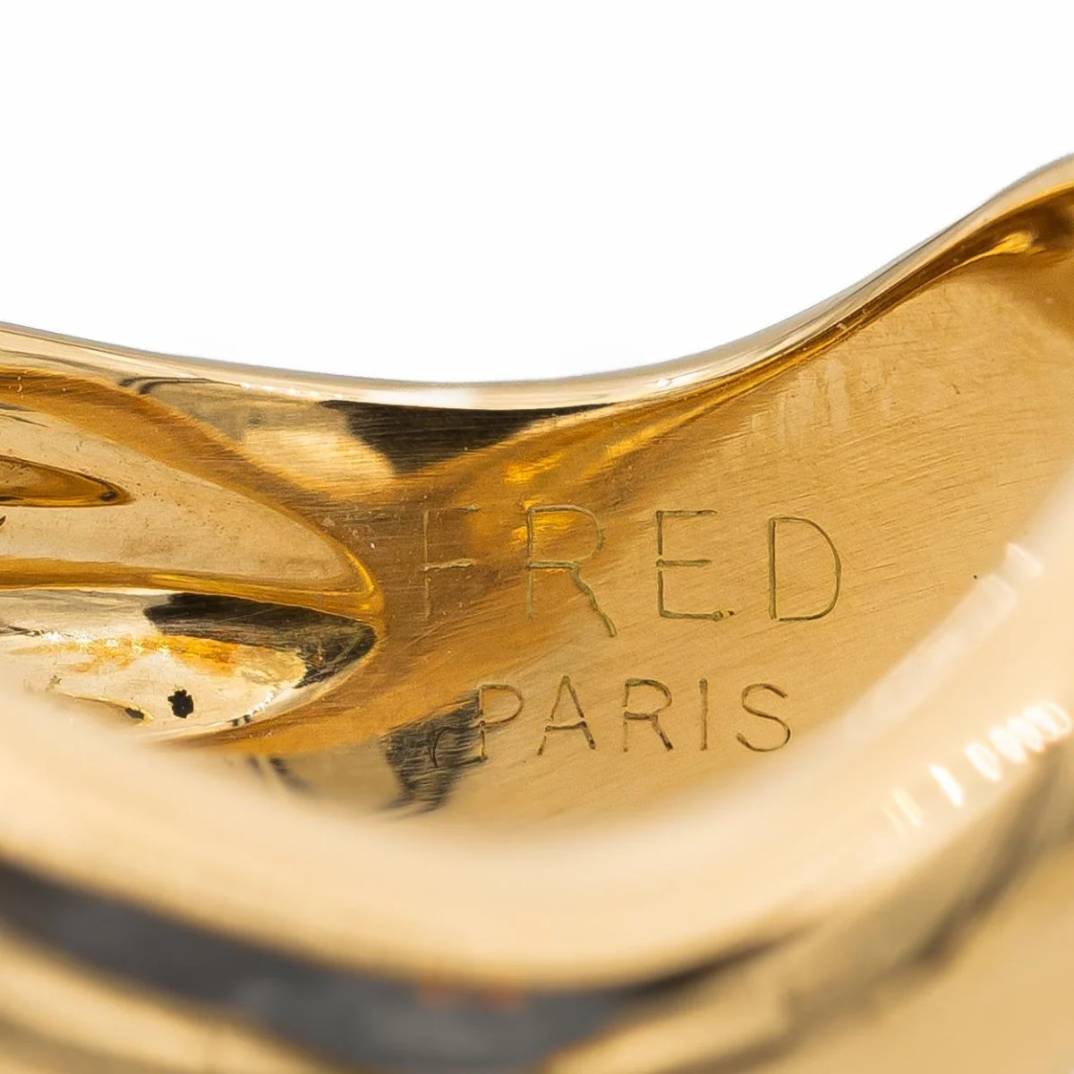 Bague FRED "Mouvementé" en or jaune - Image 5