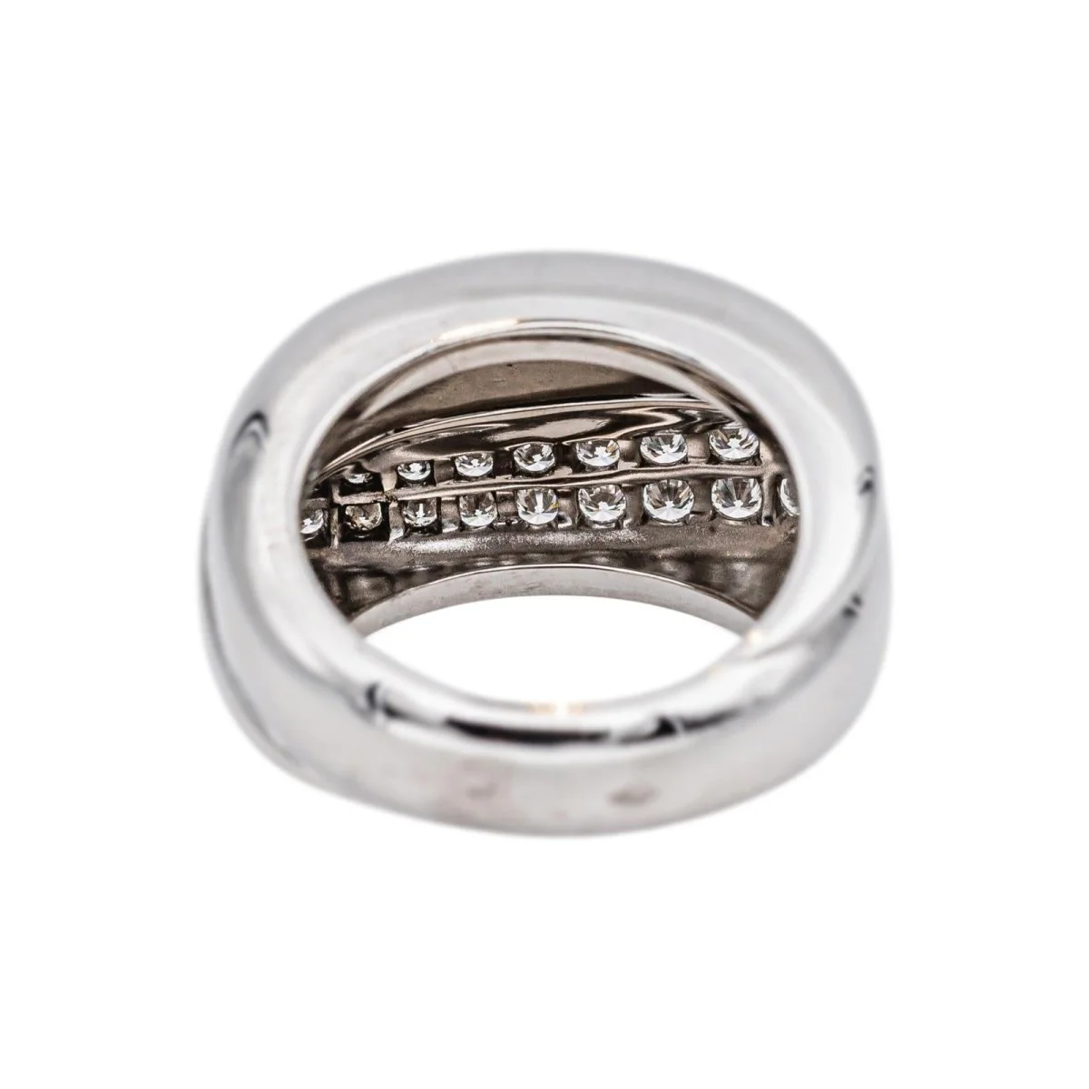 Bague Pavée FRED "Success" en or blanc et diamants - Image 5