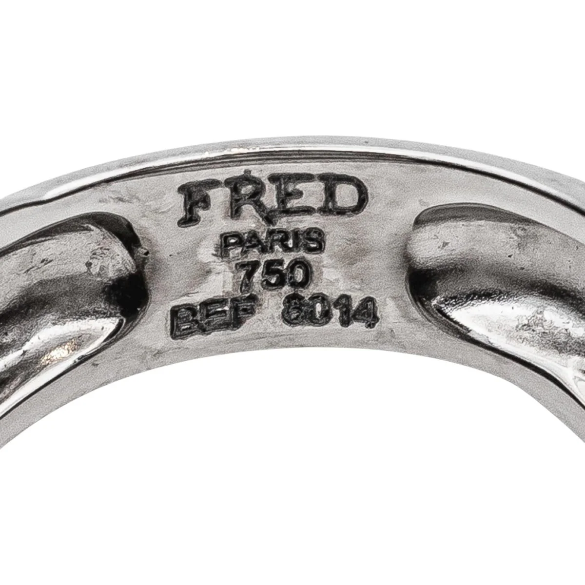 Bague Pavée FRED "Success" en or blanc et diamants - Image 7
