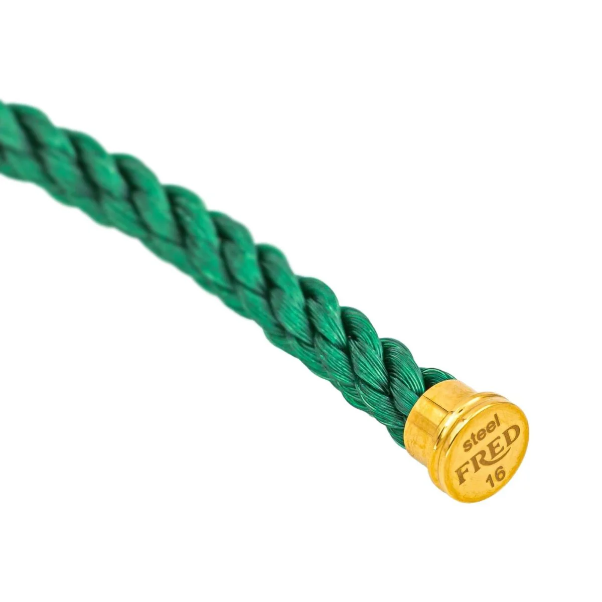 Bracelet Souple FRED "Force 10" en or jaune - Image 8