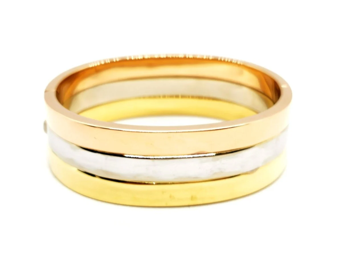 Bracelet Manchette FRED en 3 ors - Image 3