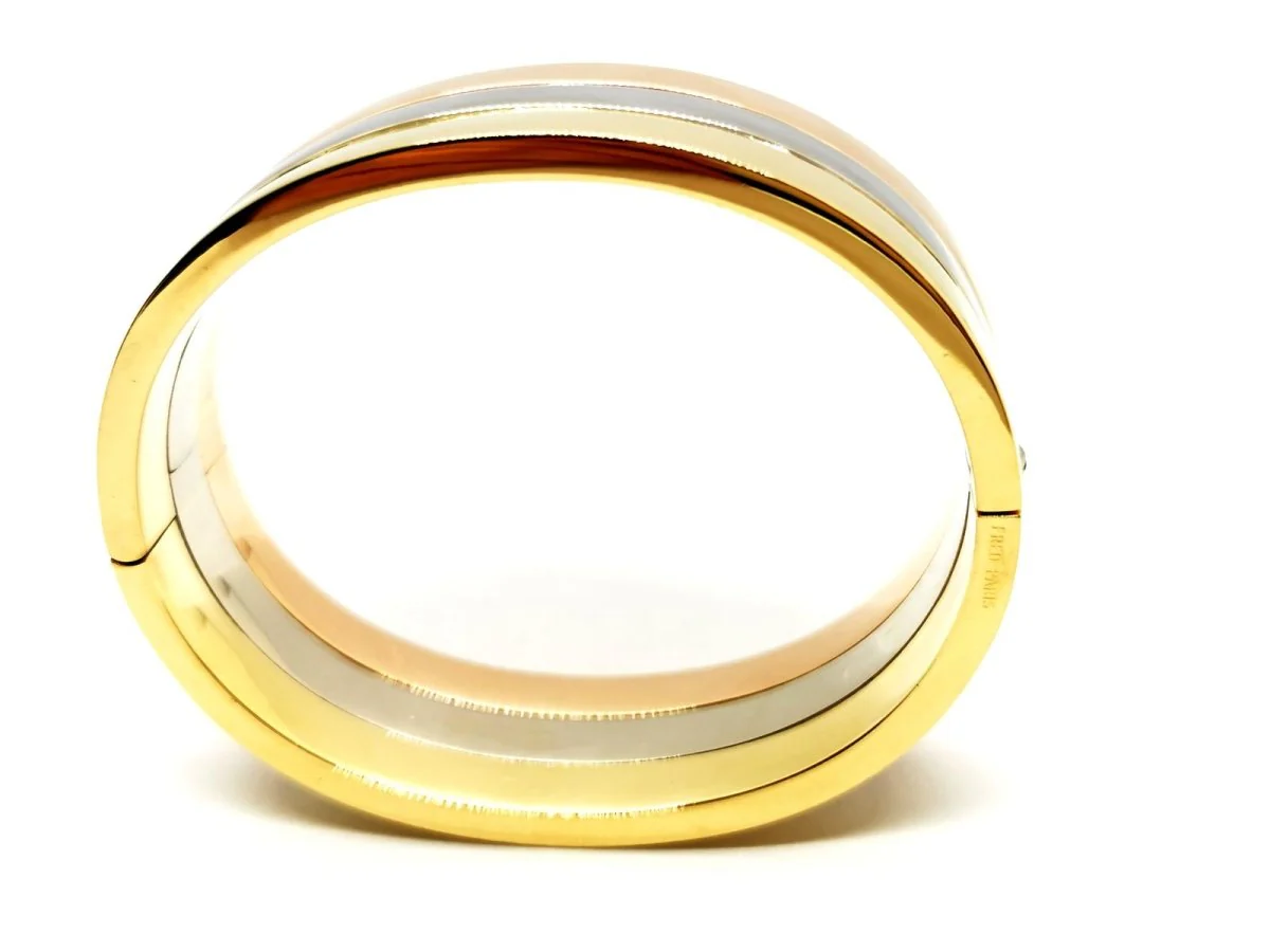 Bracelet Manchette FRED en 3 ors - Image 6