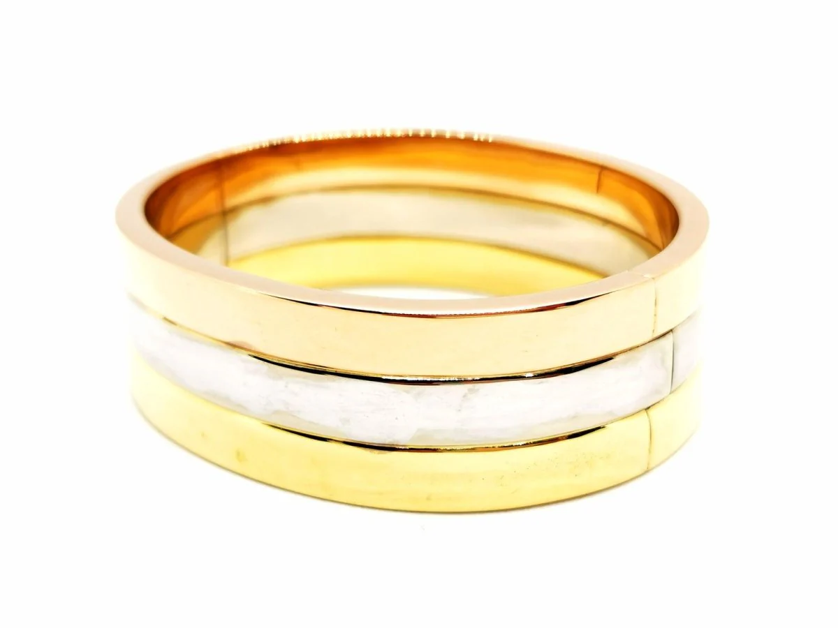 Bracelet Manchette FRED en 3 ors - Image 7