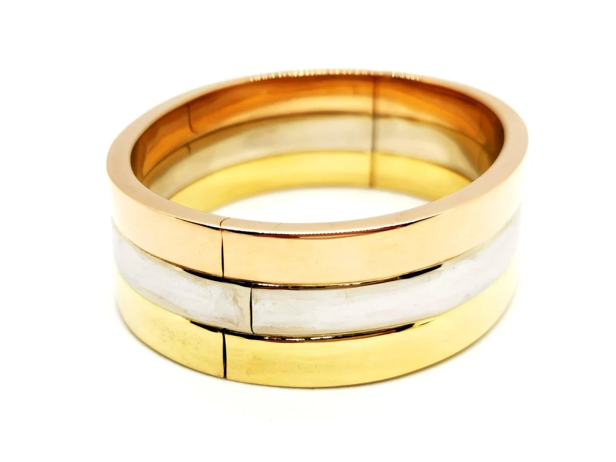 Bracelet Manchette FRED en 3 ors - Image 8