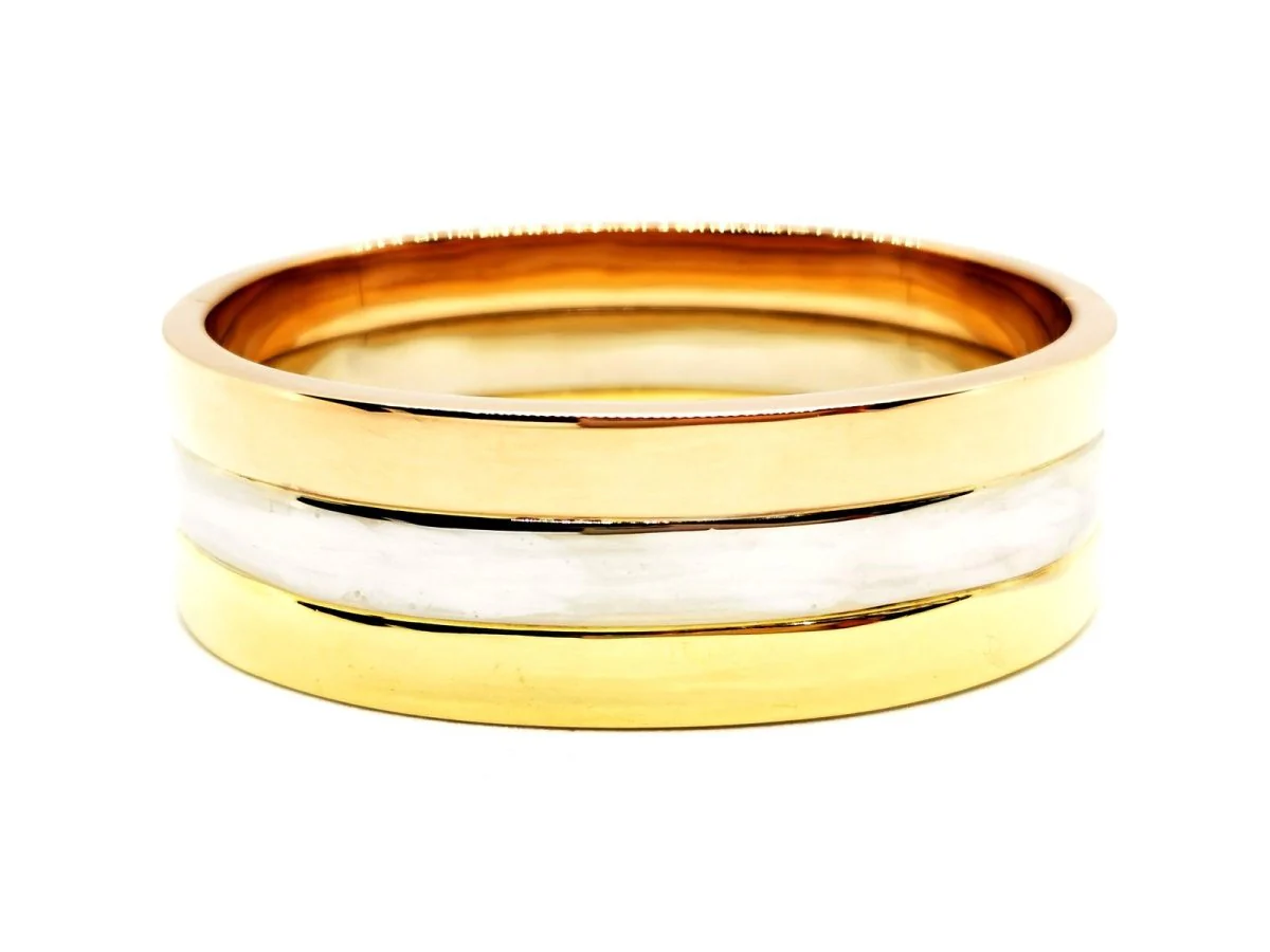 Bracelet Manchette FRED en 3 ors - Image 9
