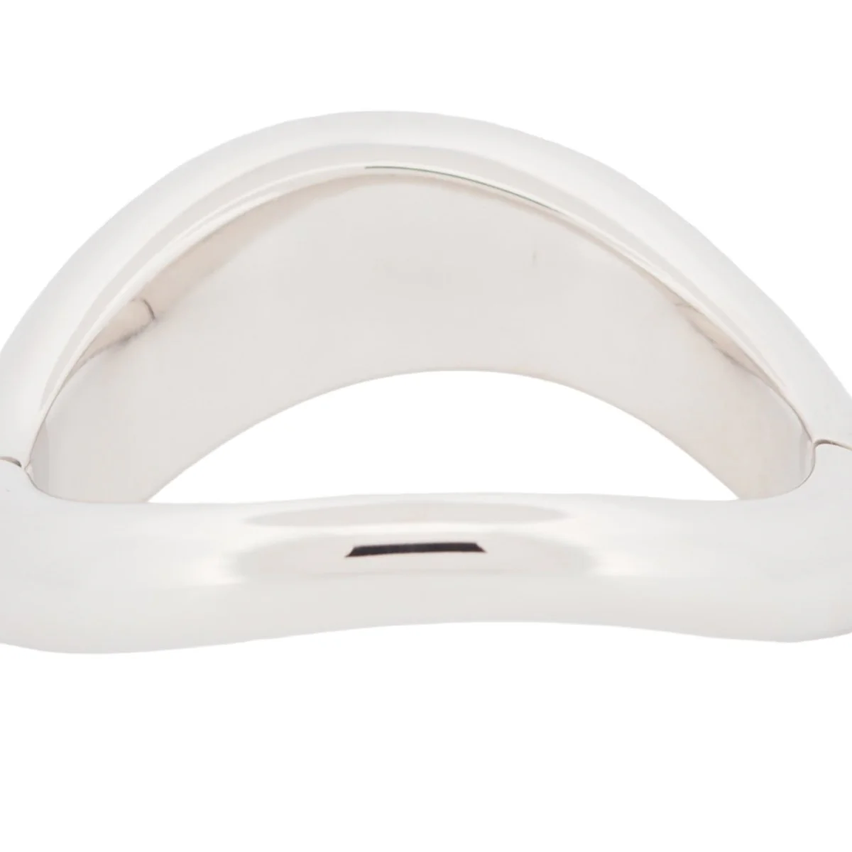 Bracelet Jonc FRED "Mouvementé" en or blanc - Image 3