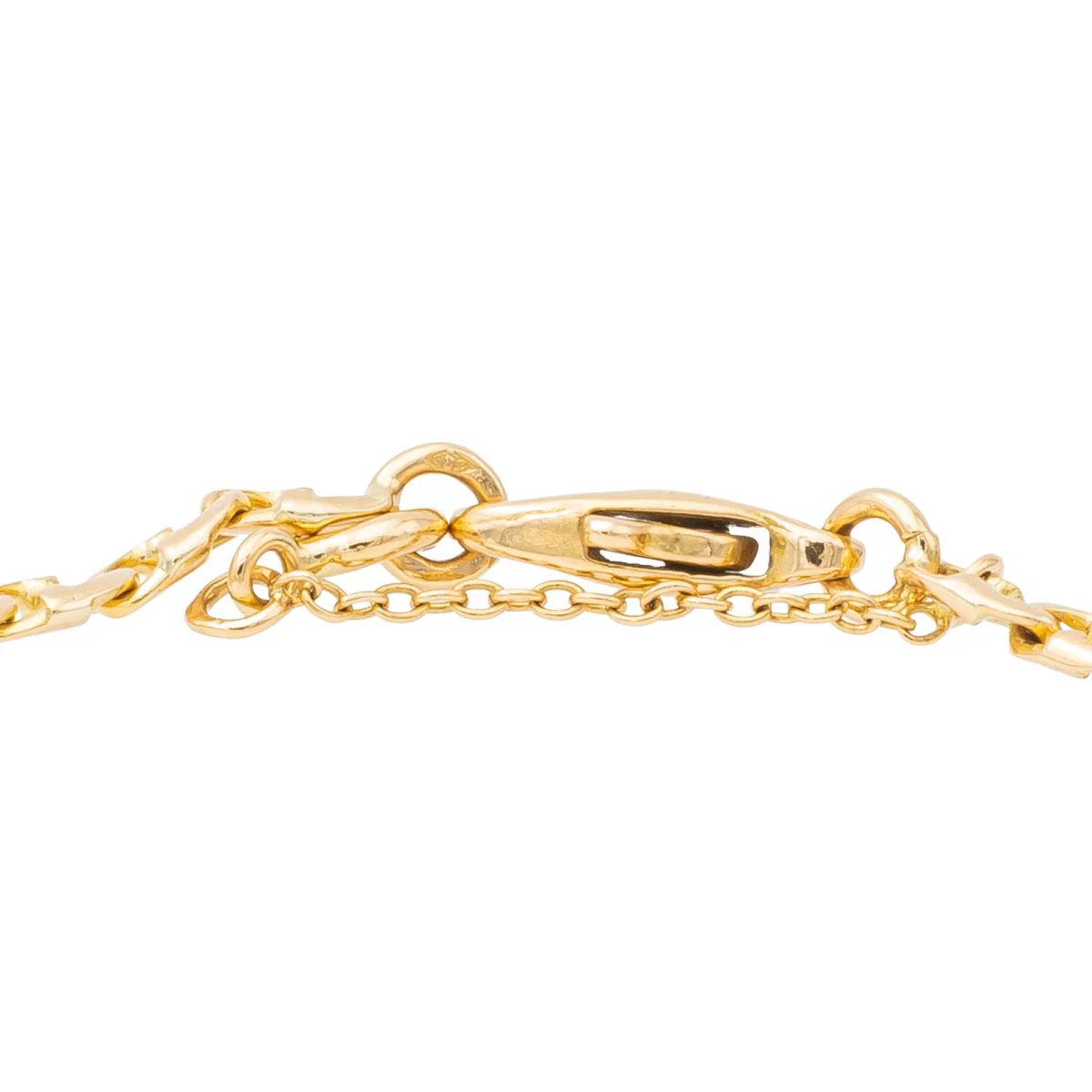 Bracelet FRED en or jaune et diamants - Image 4