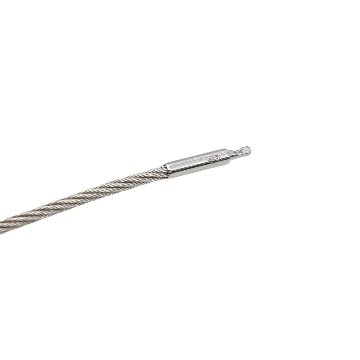 Collier Câble FRED en Or blanc - Image 7
