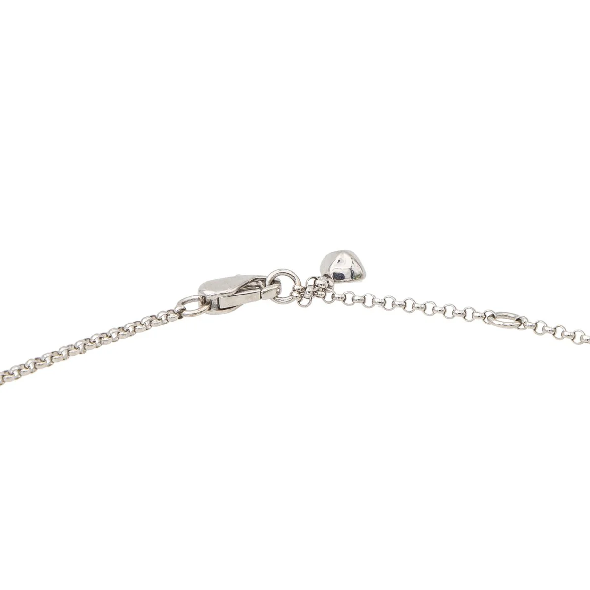 Collier FRED "Pain de sucre" en or blanc, topaze et diamants - Image 7