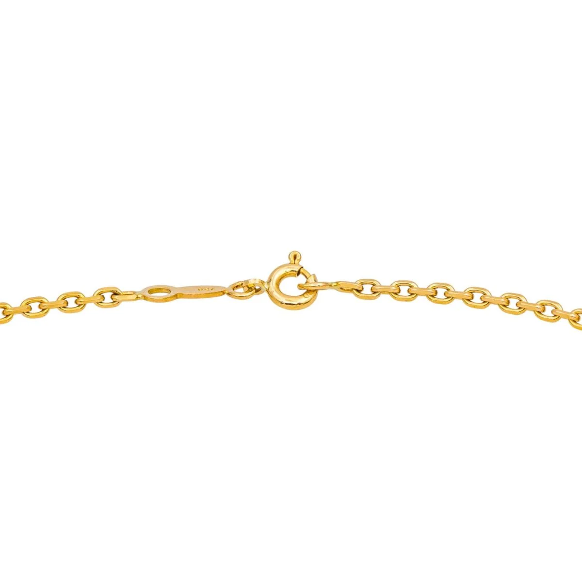 Collier Pendentif FRED en or jaune et diamants - Image 6