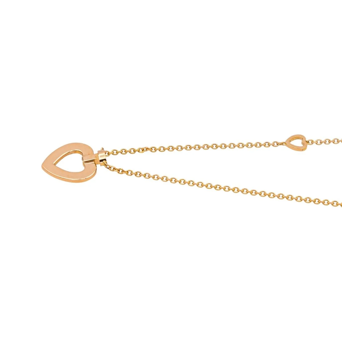 Collier Chaîne FRED "Pretty Woman" en or rose et diamants - Image 5