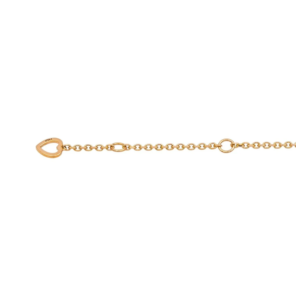 Collier Chaîne FRED "Pretty Woman" en or rose et diamants - Image 7
