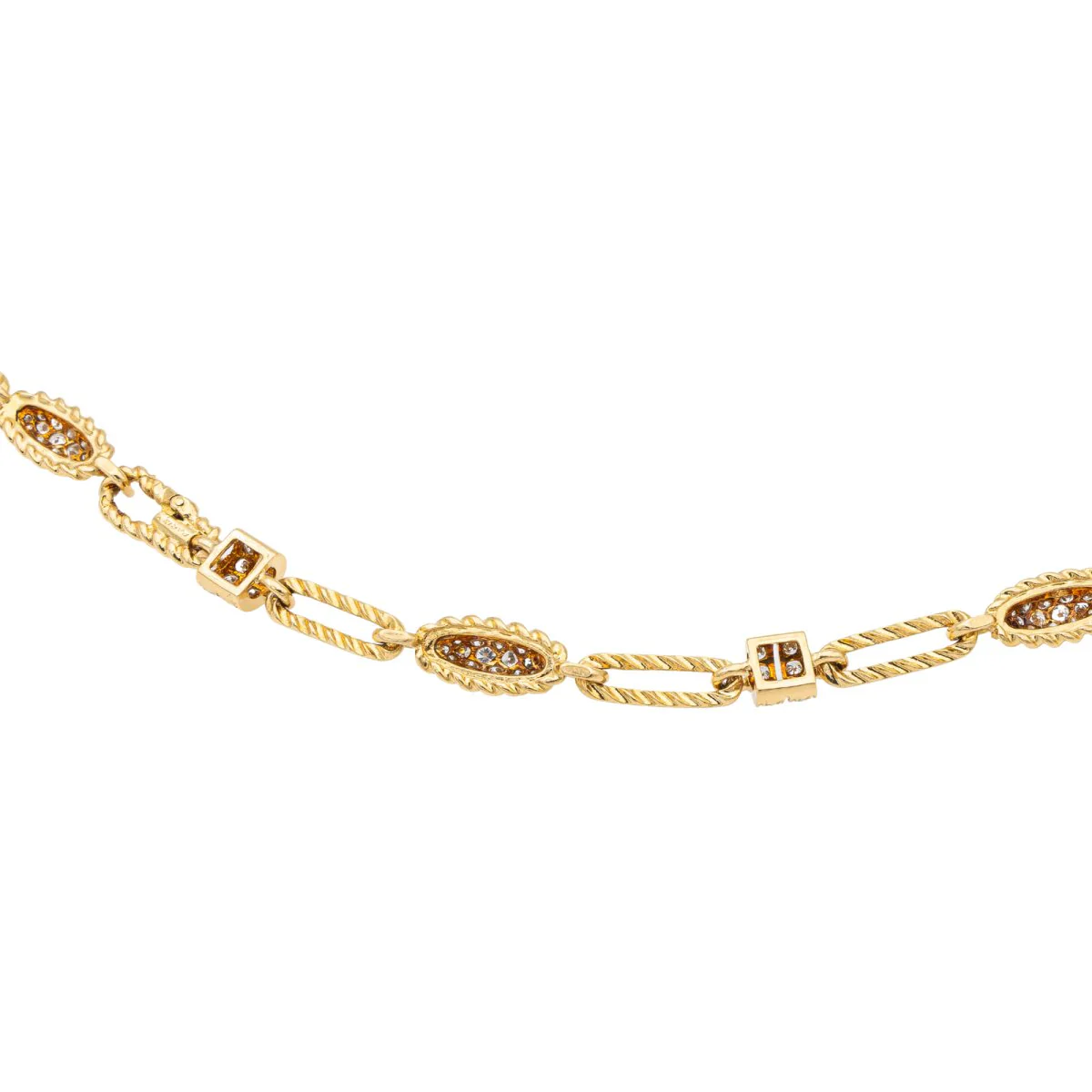 Fred Collier Sautoir  Or jaune Diamant - Image 6