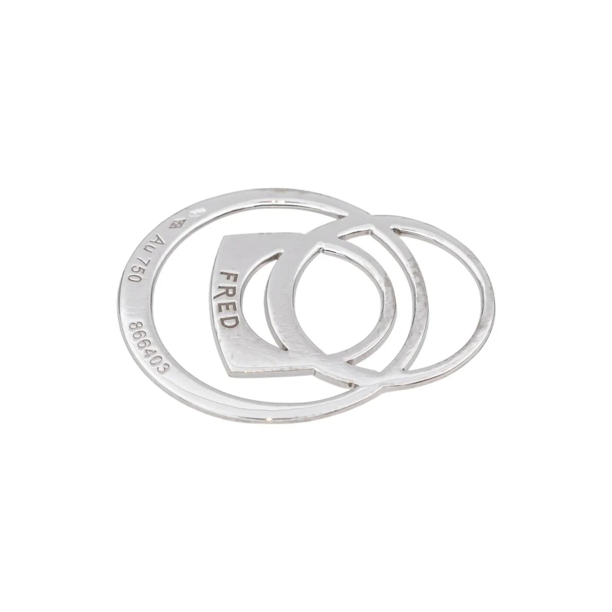 Pendentif FRED "Success" en or blanc - Image 5