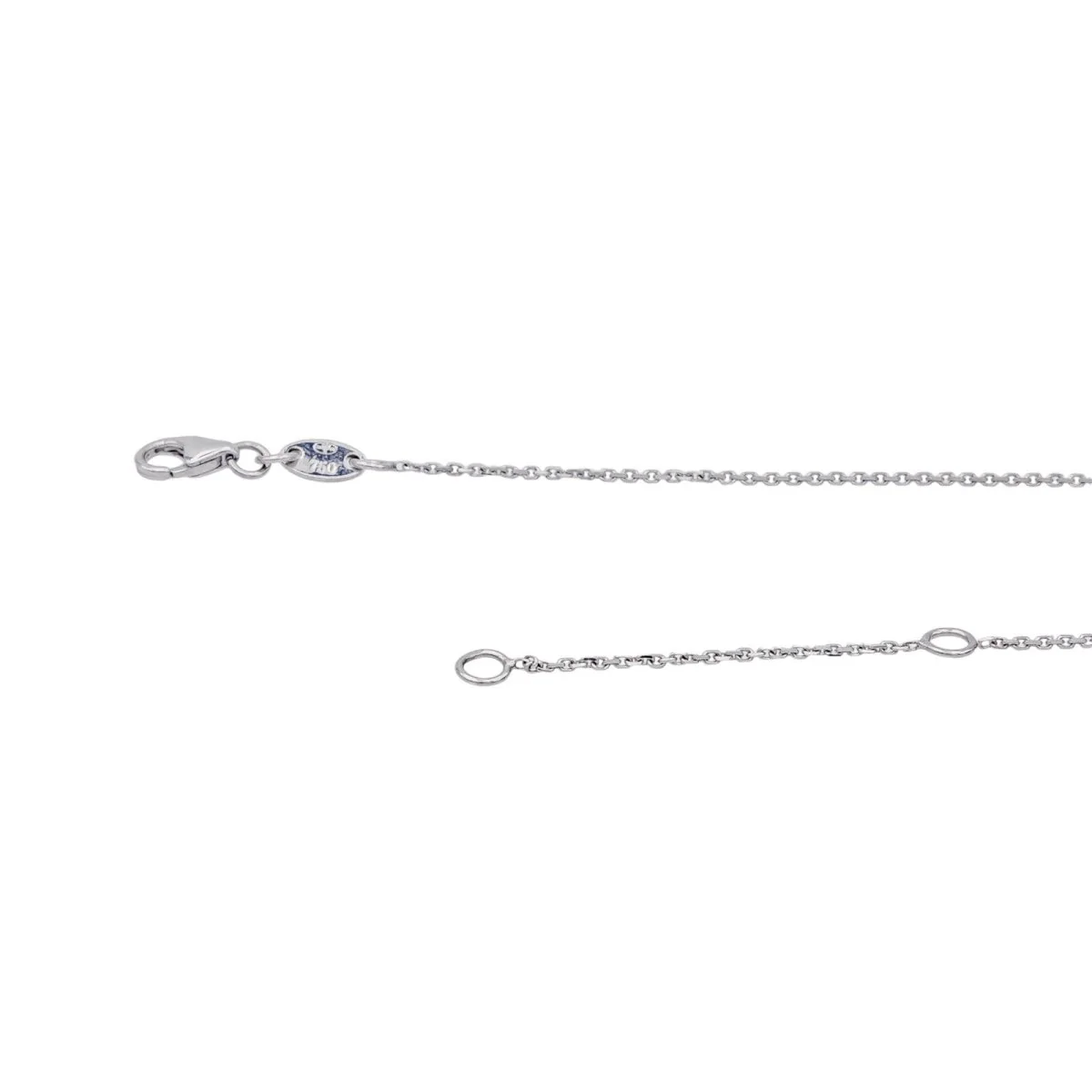 Collier Solitaire GAREL en or blanc et diamant - Image 6