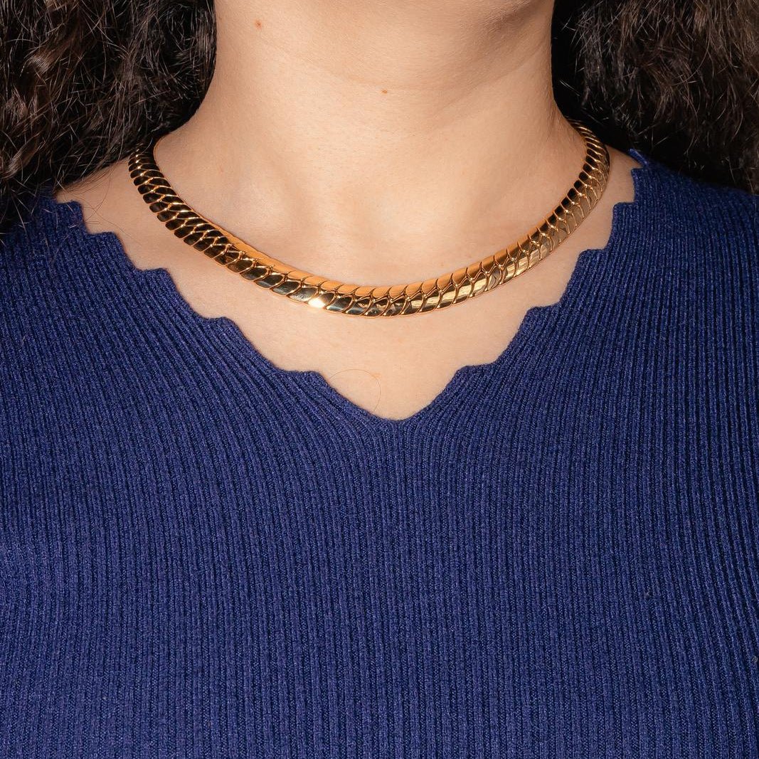 Collier Maille anglaise GAY FRÈRES en or jaune - Image 2