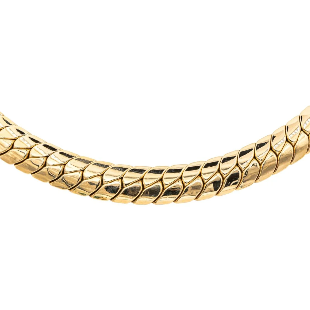 Collier Maille anglaise GAY FRÈRES en or jaune - Image 3