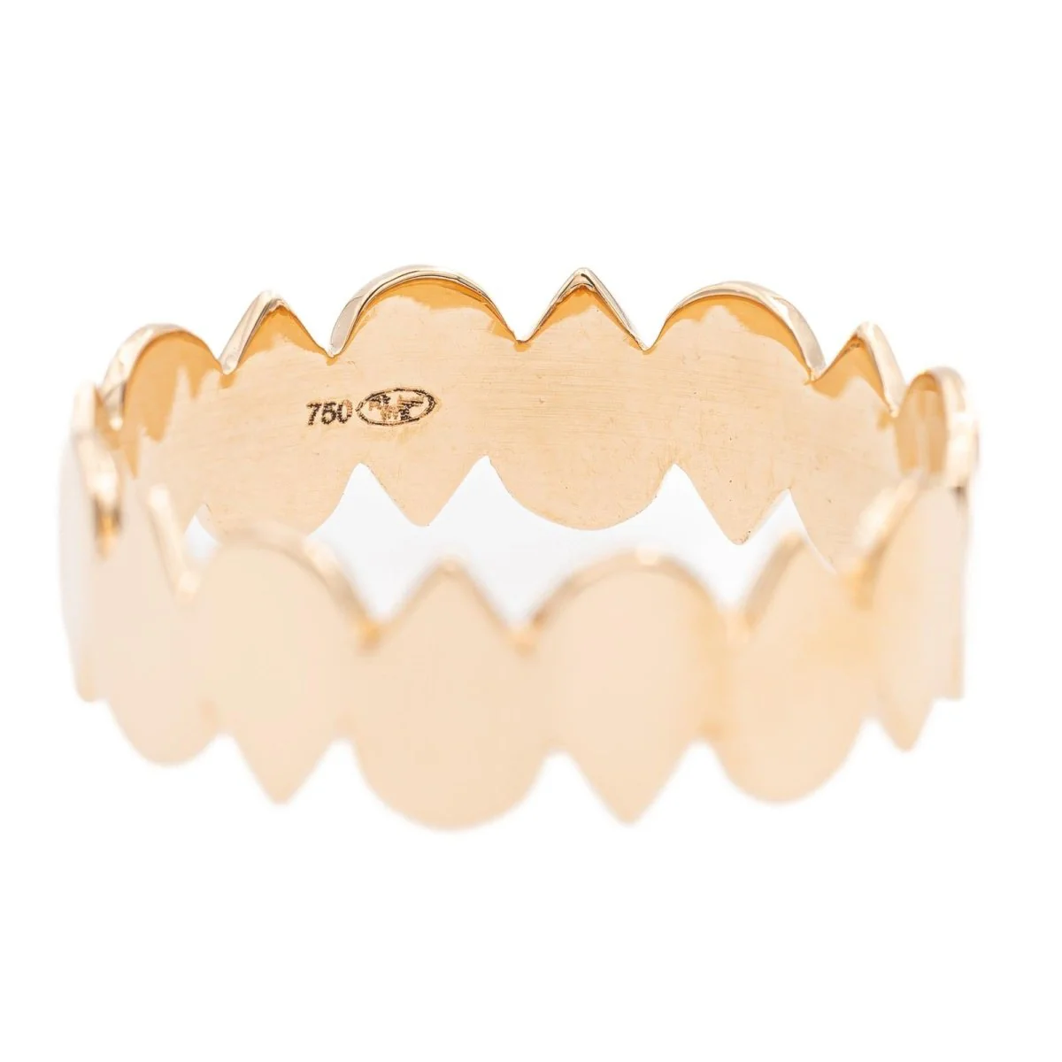Ginette NY bague Be Mine Bliss Eternity Band Or rose - Image 7