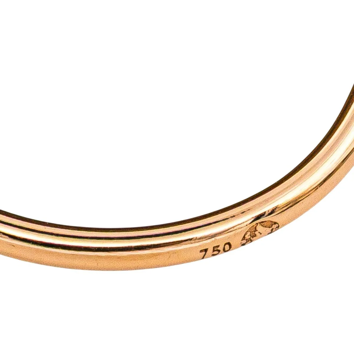 Bague Cocktail GINETTE NY "Ever Tiger Eye Disc" en or rose et oeil du tigre - Image 8