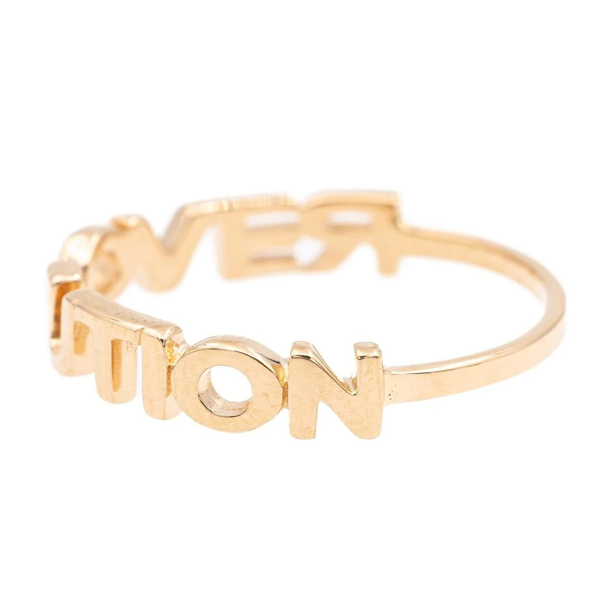 Bague GINETTE NY "Fairy Revolution Ring" en or rose - Image 4