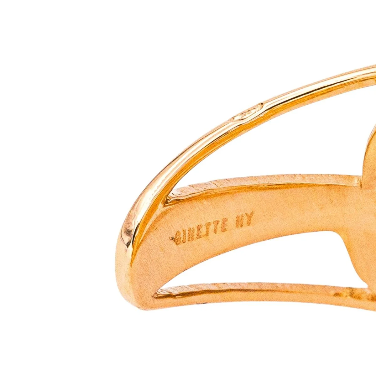 Bague GINETTY NY en or rose - Image 6