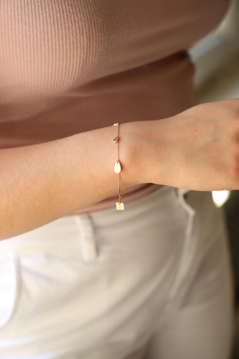 Ginette NY Bracelet Bliss Or rose - Image 2