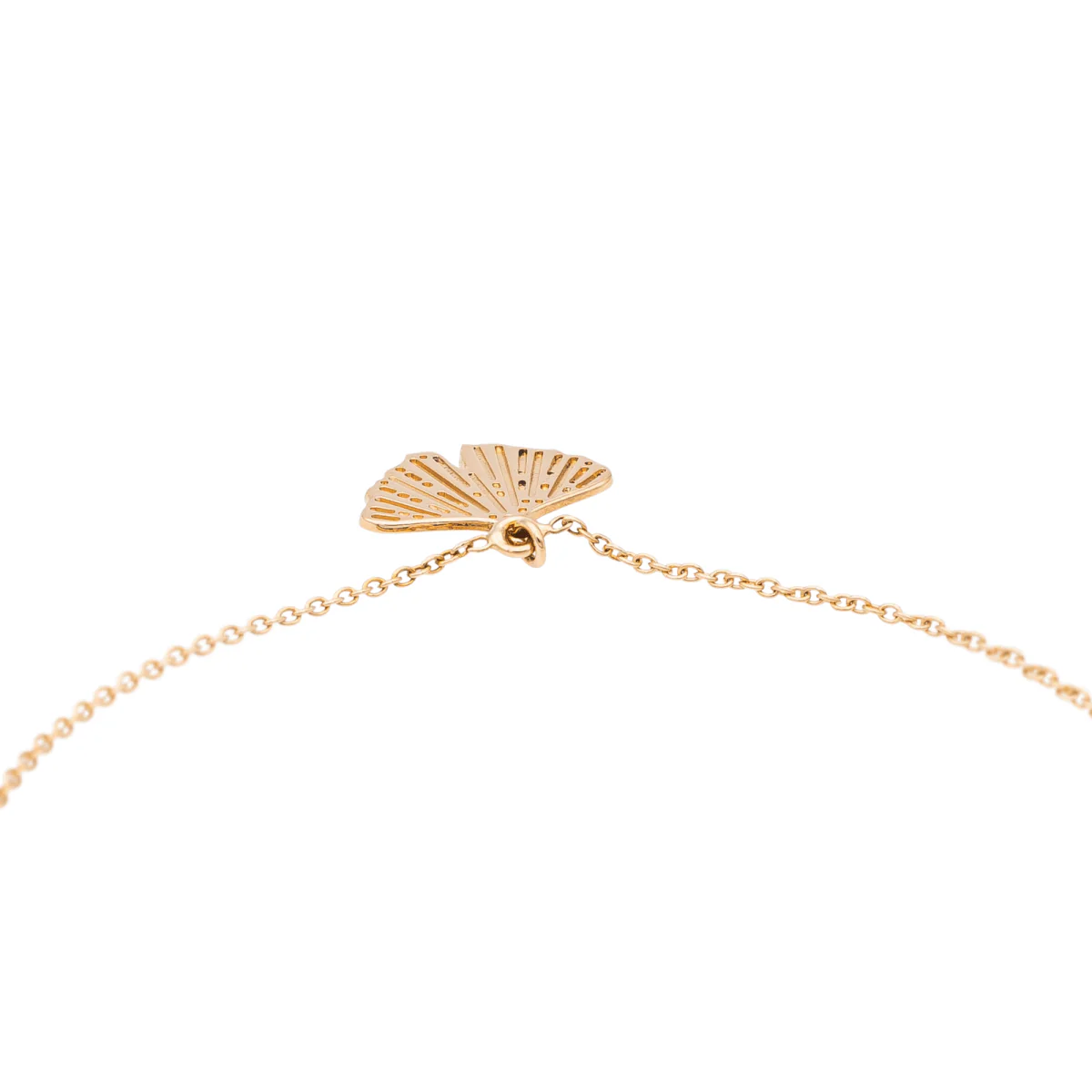 Ginette NY Bracelet Gingko Or rose - Image 5