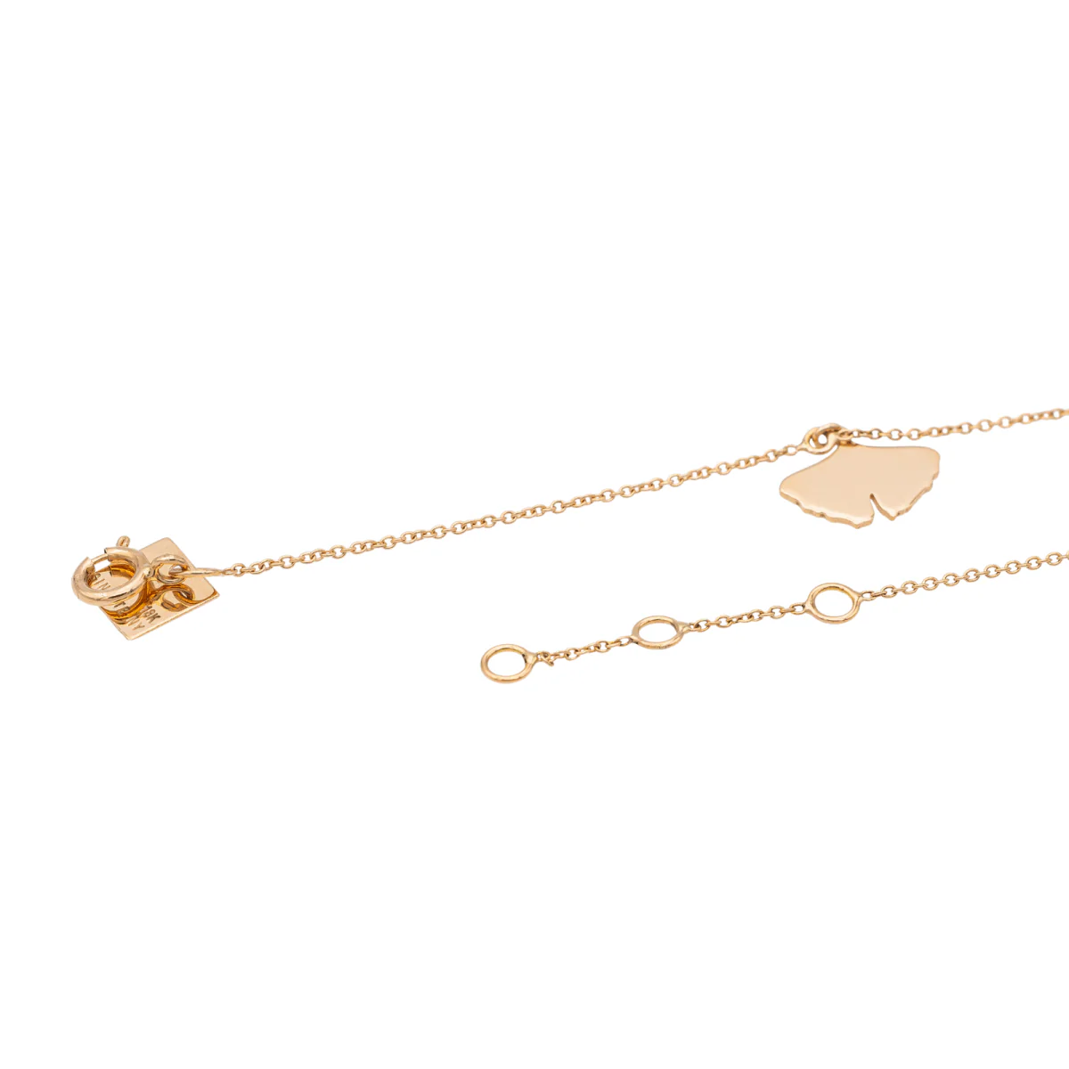 Ginette NY Bracelet Gingko Or rose - Image 7