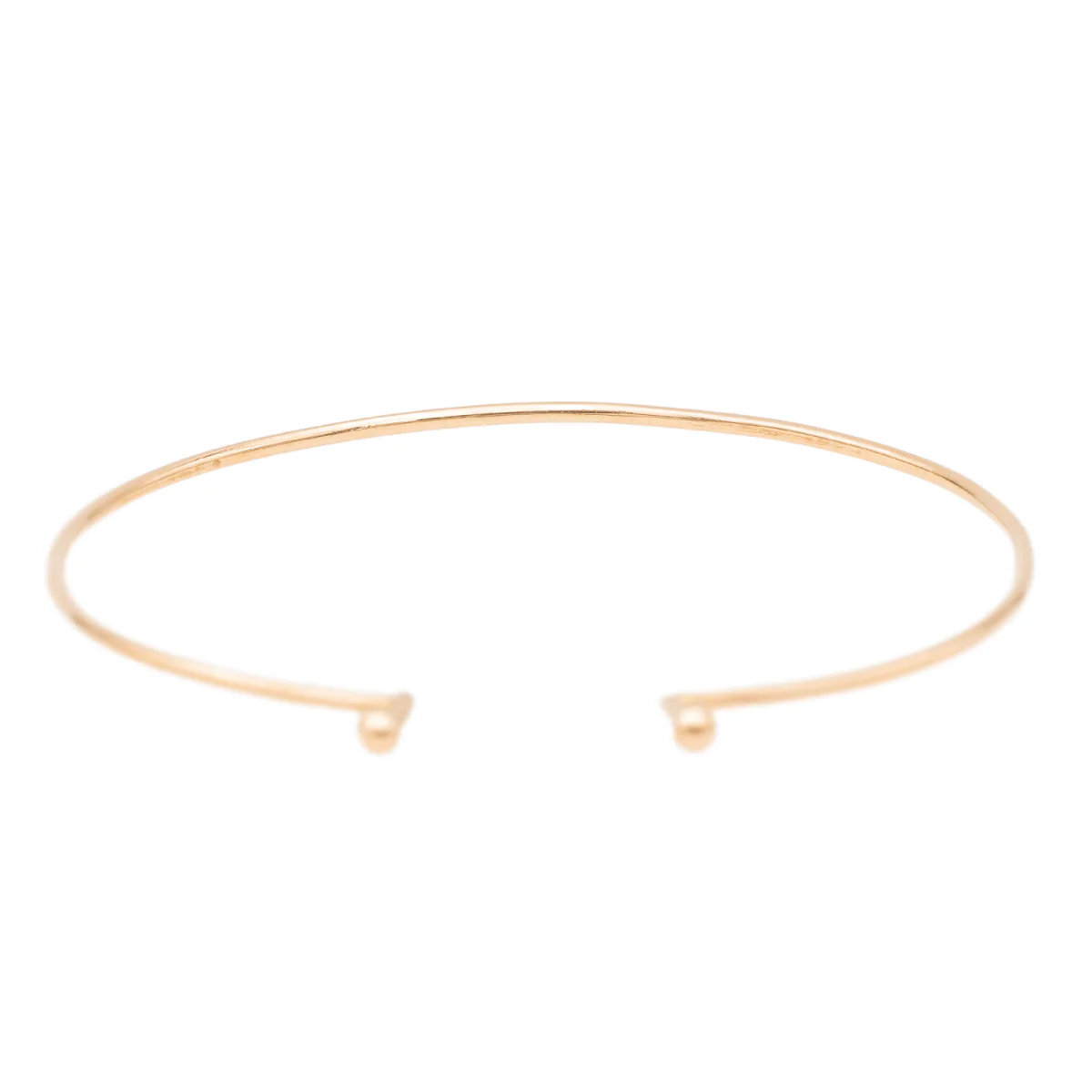 Bracelet Jonc GINETTE NY en or rose - Image 3