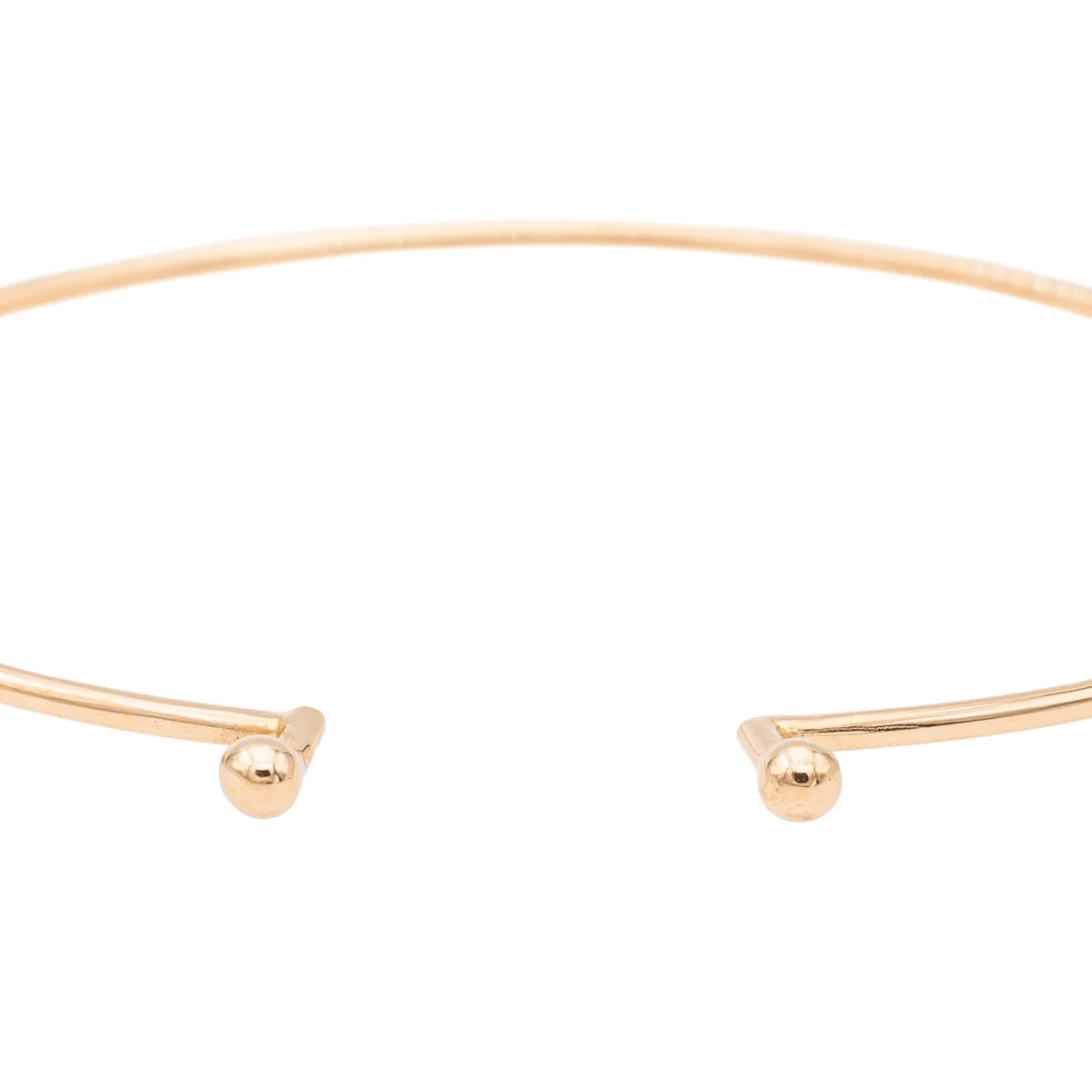 Bracelet Jonc GINETTE NY en or rose - Image 4