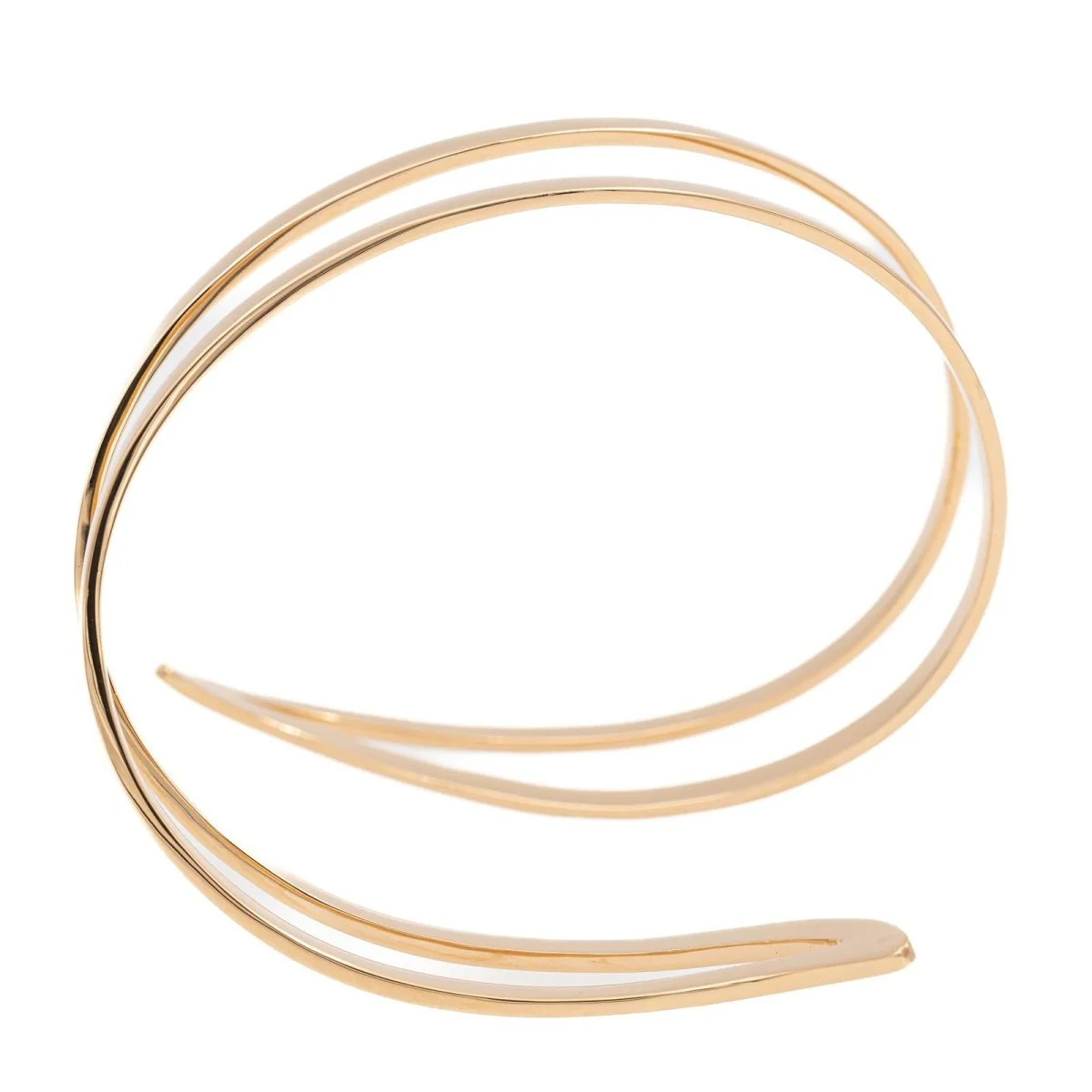 Bracelet Jonc GINETTE NY "Wise Cuff" en or rose - Image 5