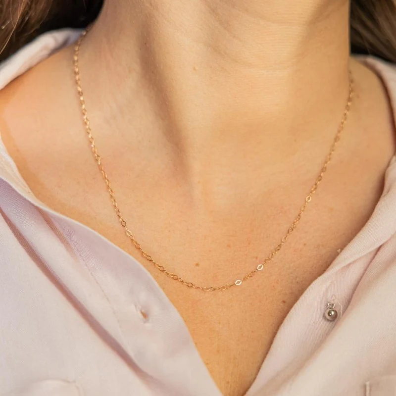 Collier Chaîne GINETTE NY en or rose - Image 2