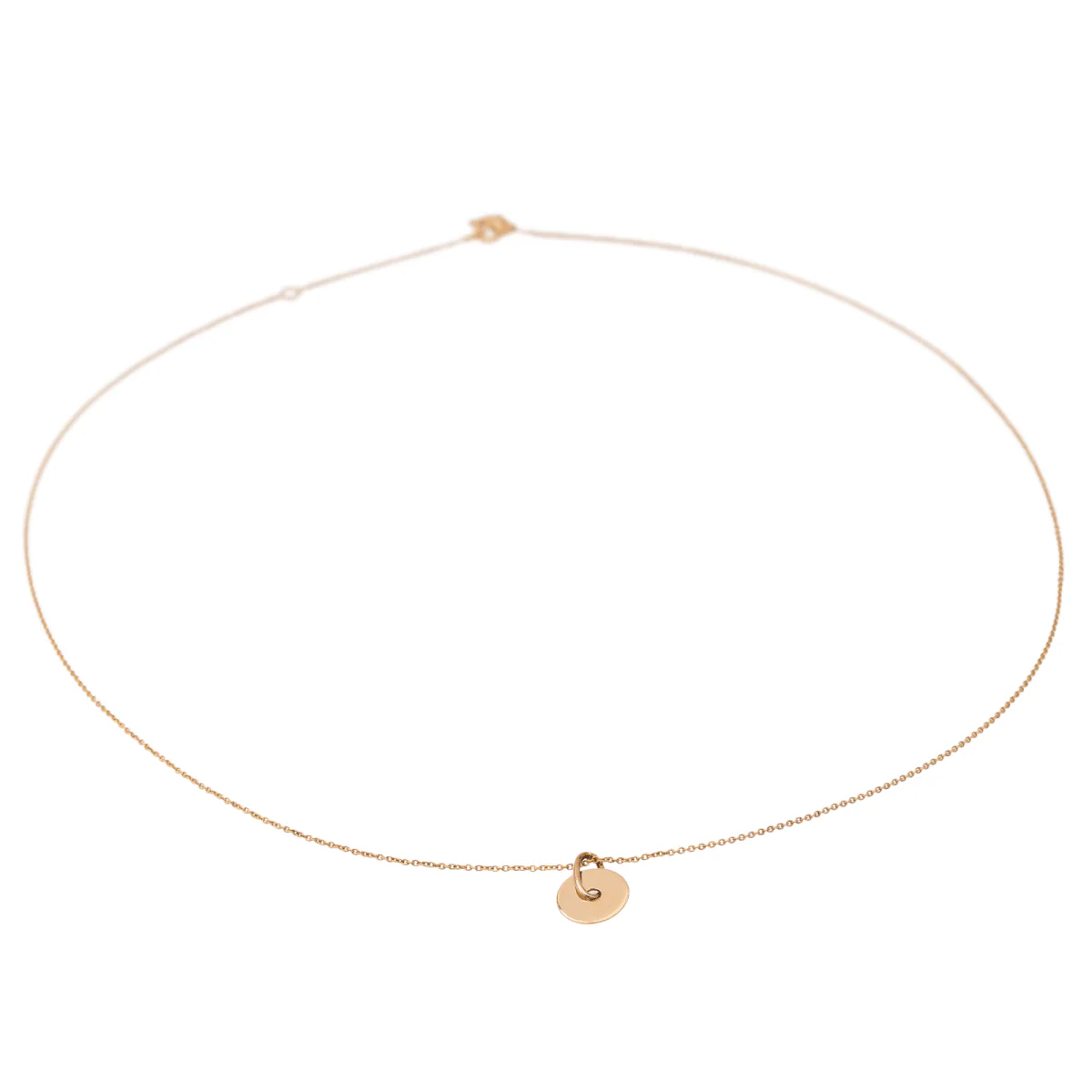 Collier Pendentif GINETTE NY "Donut" en or rose - Image 4