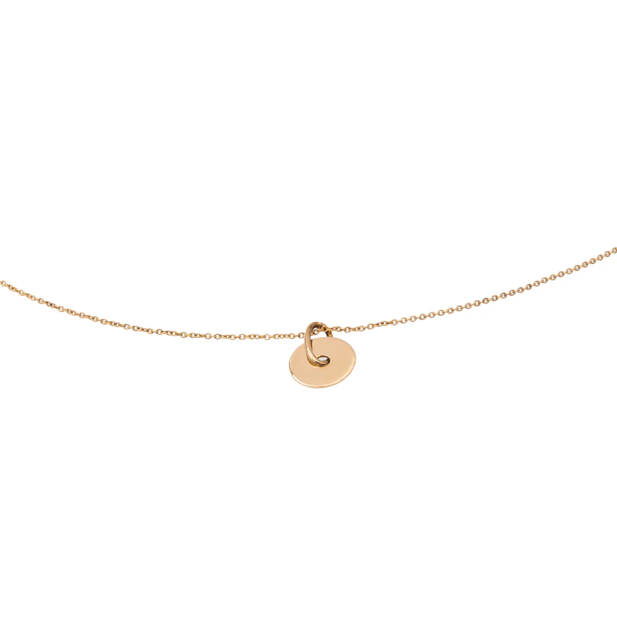 Collier Pendentif GINETTE NY "Donut" en or rose - Image 6