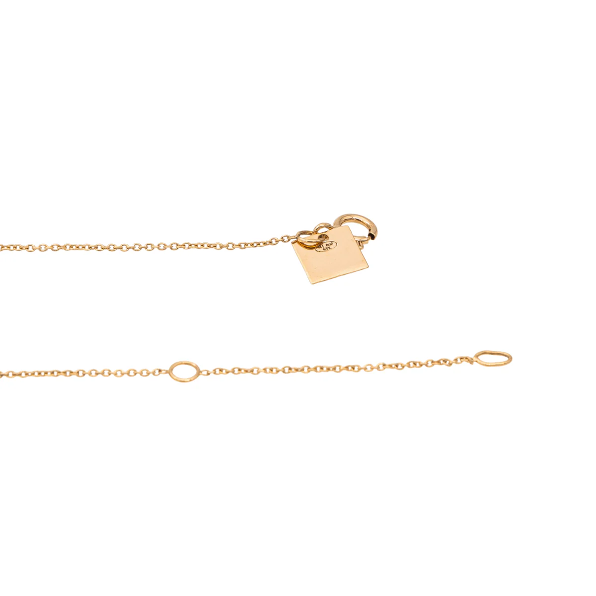 Collier Pendentif GINETTE NY "Donut" en or rose - Image 7