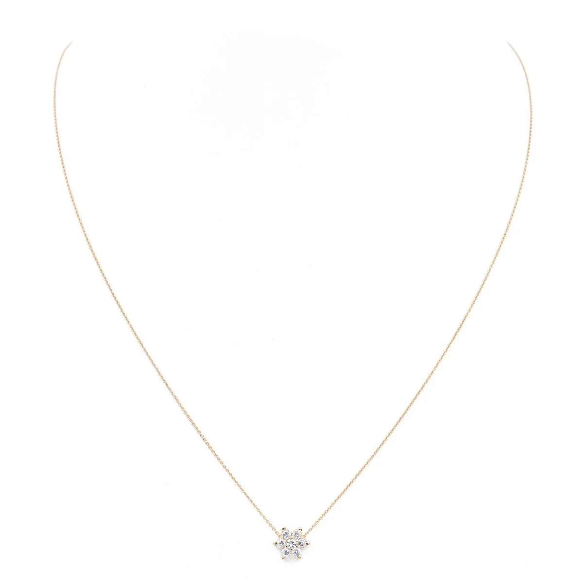 GINETTE NY Collier Etoile "Diamond Star Necklace" Or rose Diamant - Image 2