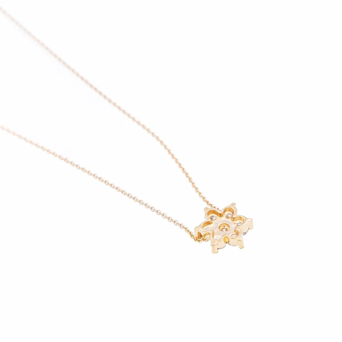 GINETTE NY Collier Etoile "Diamond Star Necklace" Or rose Diamant - Image 5