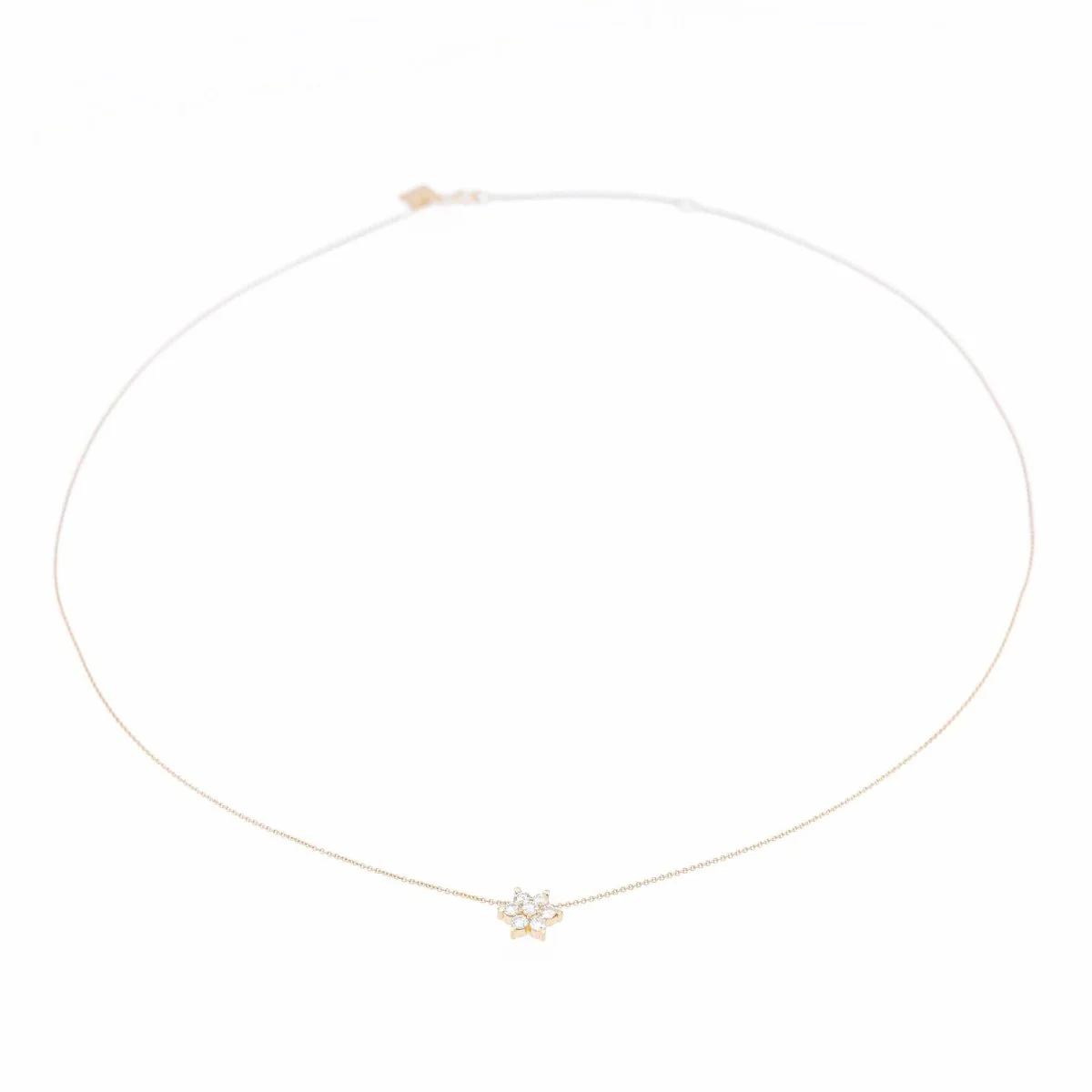 GINETTE NY Collier Etoile "Diamond Star Necklace" Or rose Diamant - Image 7