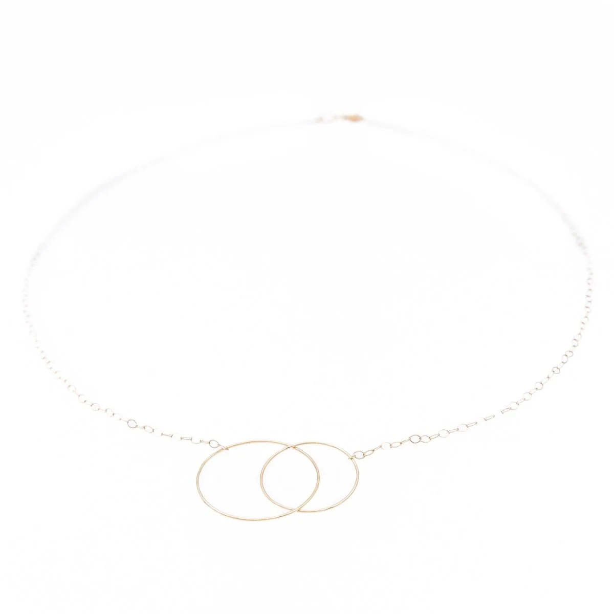 Ginette NY Collier Fusion Necklace Or rose - Image 3