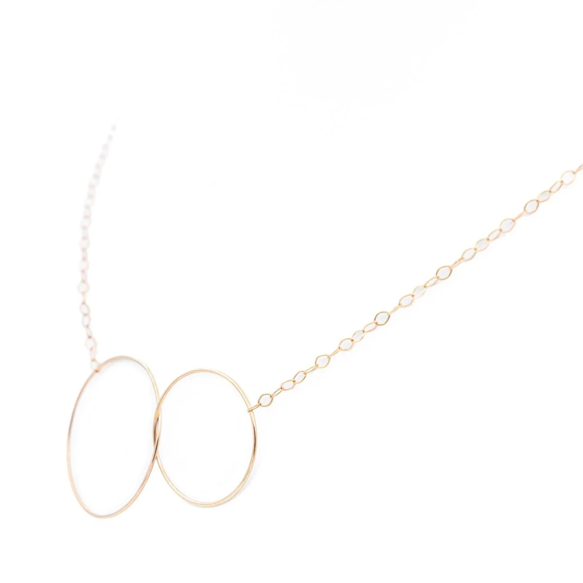 Ginette NY Collier Fusion Necklace Or rose - Image 5