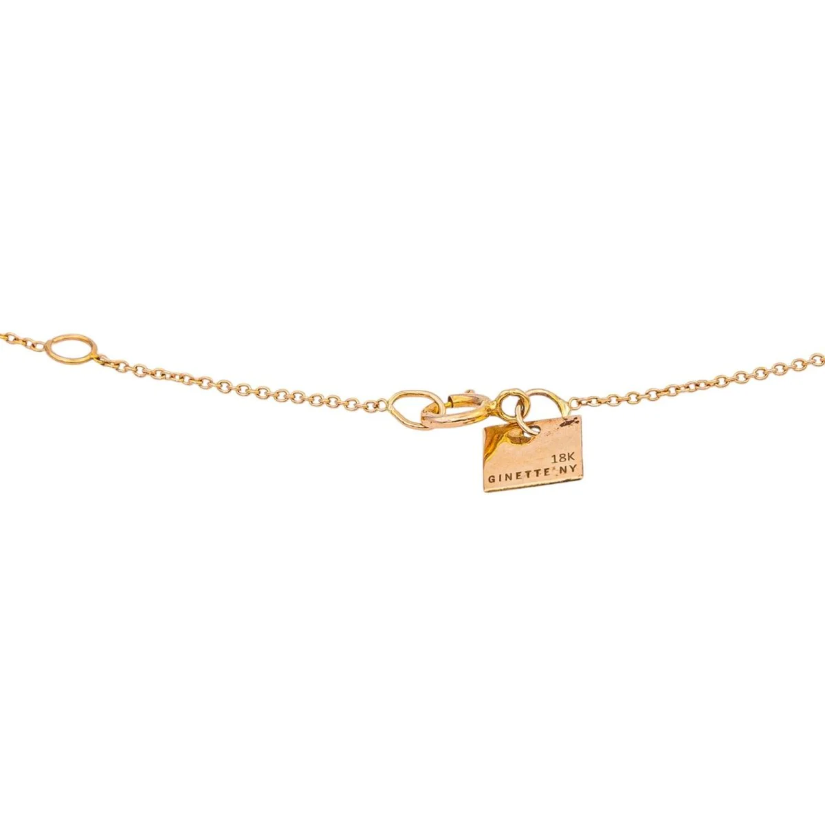 Collier Pendentif GINETTE NY "Ever Lapis" en or rose et lapis-lazuli - Image 6