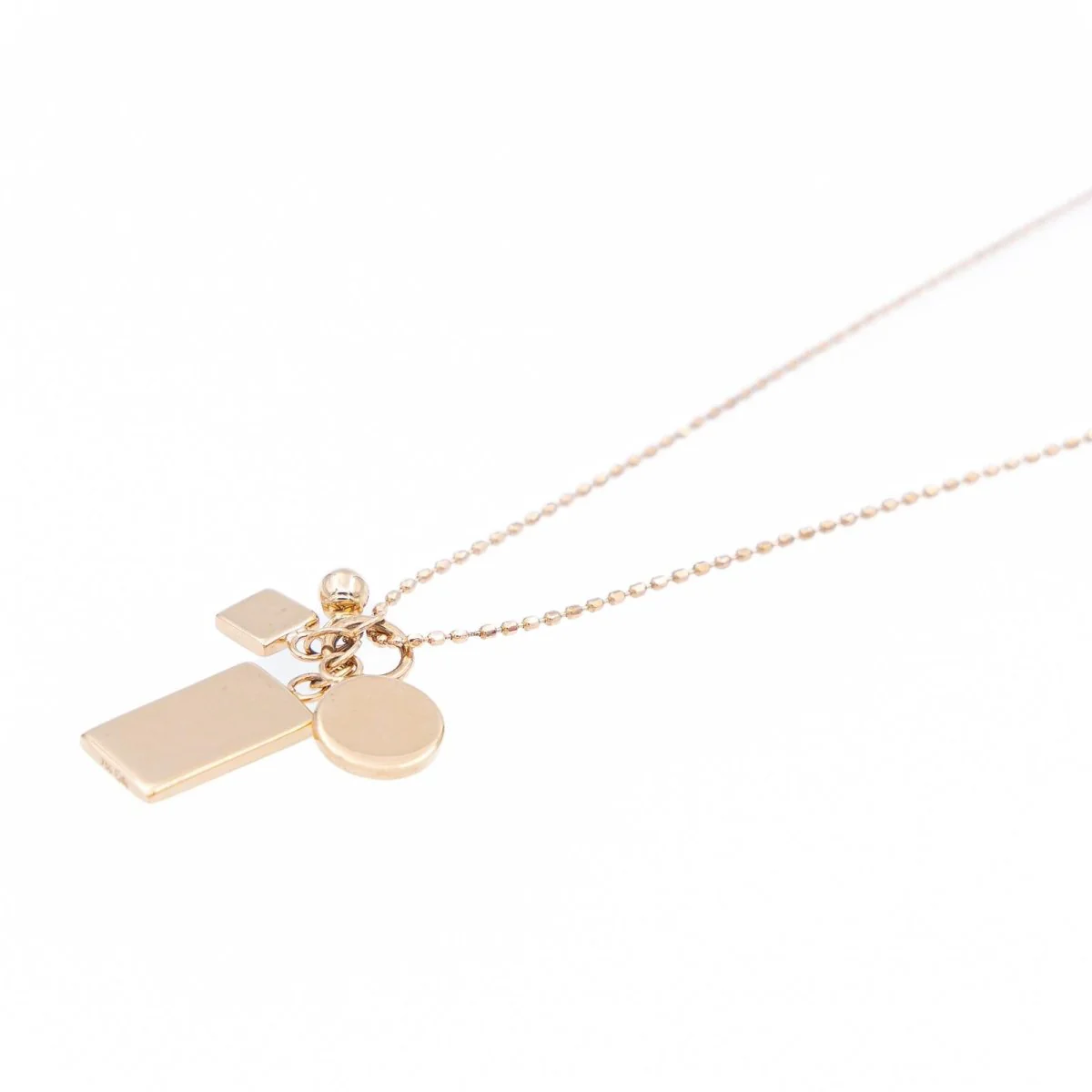 Ginette NY Collier Pendentif Mini Ever Charm Necklace Or rose - Image 6