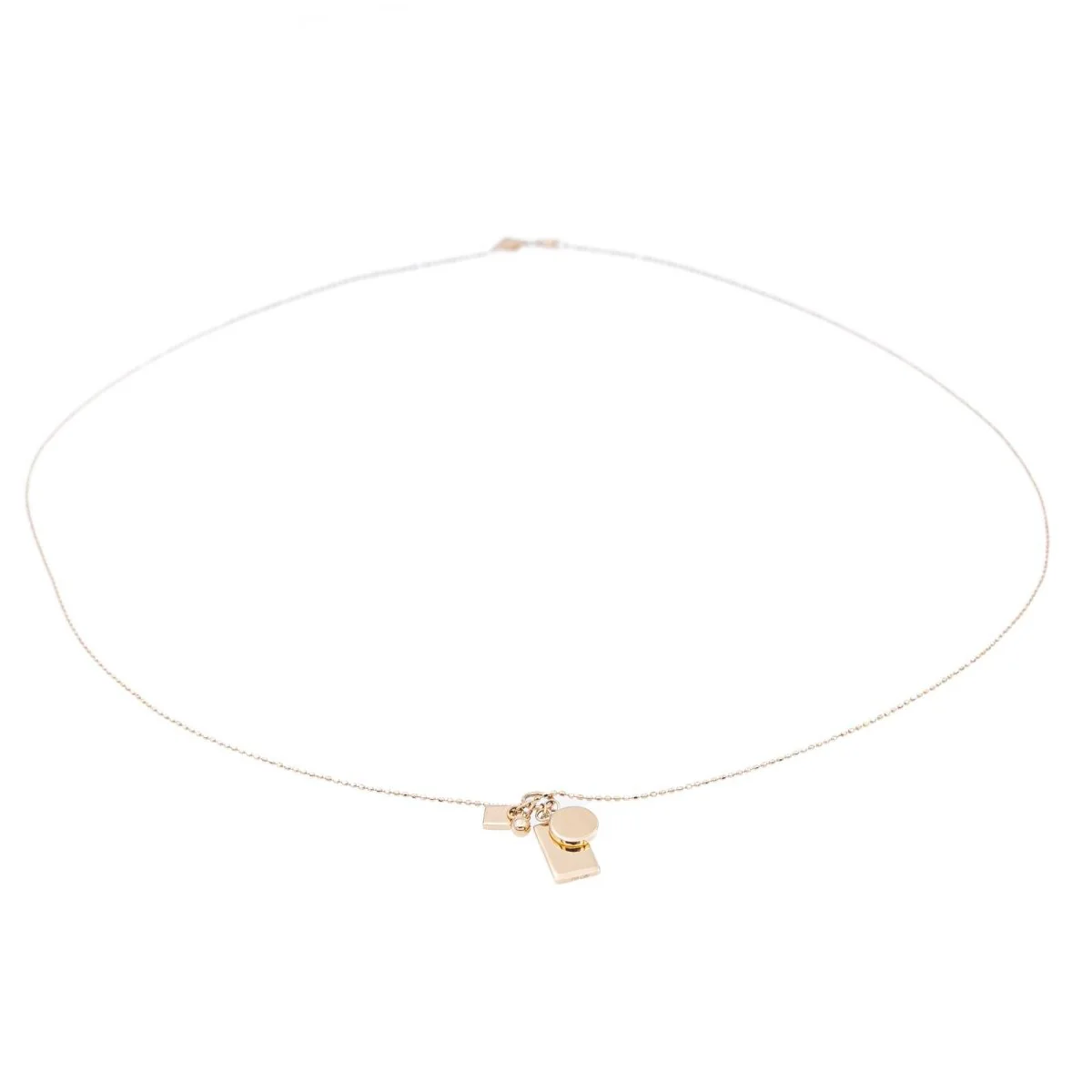 Ginette NY Collier Pendentif Mini Ever Charm Necklace Or rose - Image 8