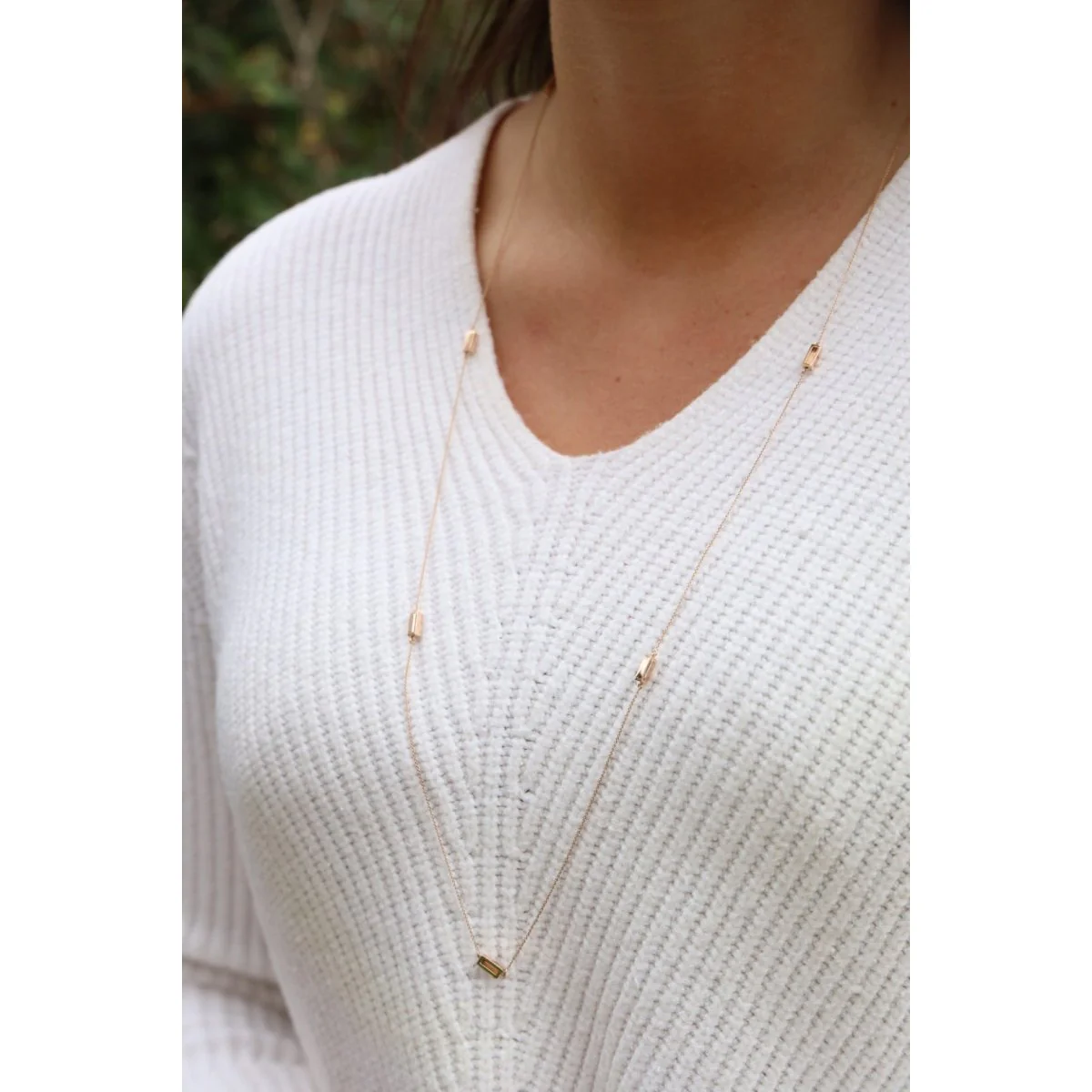 Collier Sautoir  GINETTE NY en or rose - Image 2