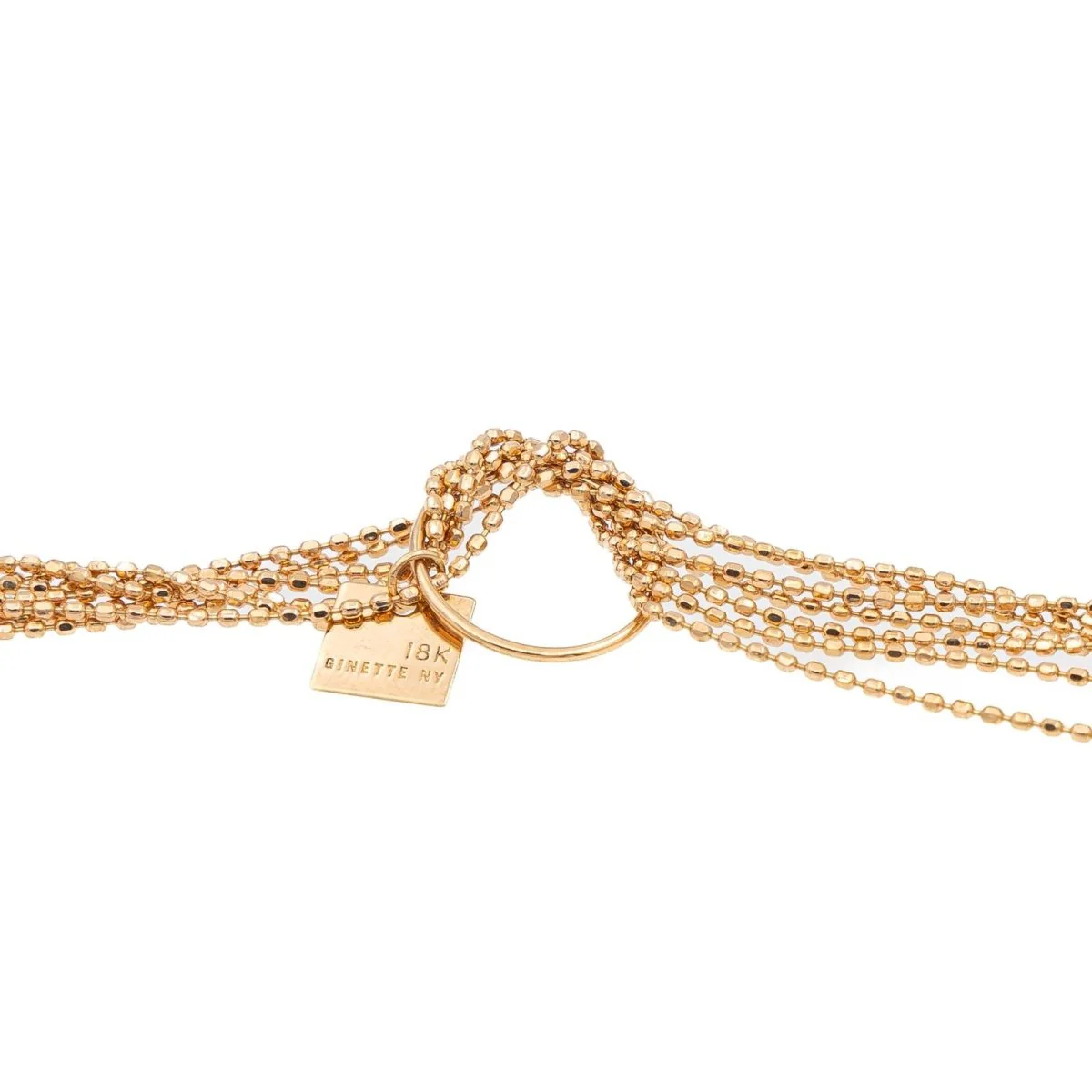 Ginette NY Collier Sautoir Unchained Or rose - Image 4