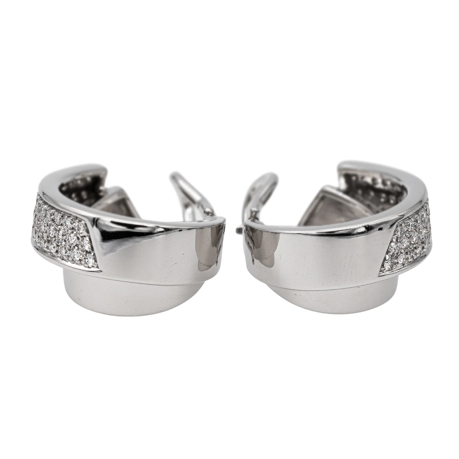 Giorgio Visconti Boucles d'oreilles Or blanc Diamant - Image 6